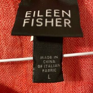 Eileen Fisher size large coral
